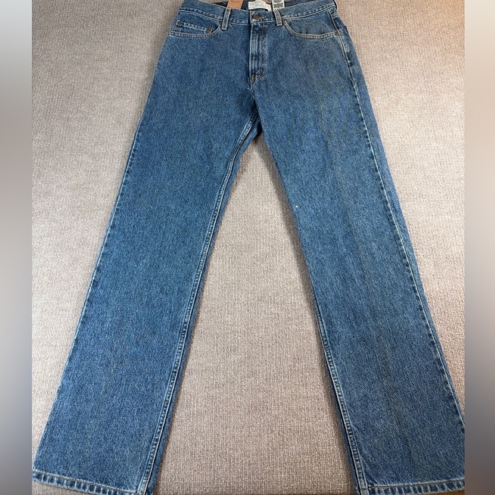 Signature Men's Straight Blue Jeans 0220